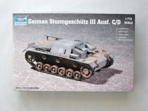 TRUMPETER 1/72 07257 STURMGESCHUTZ III Ausf. C/D